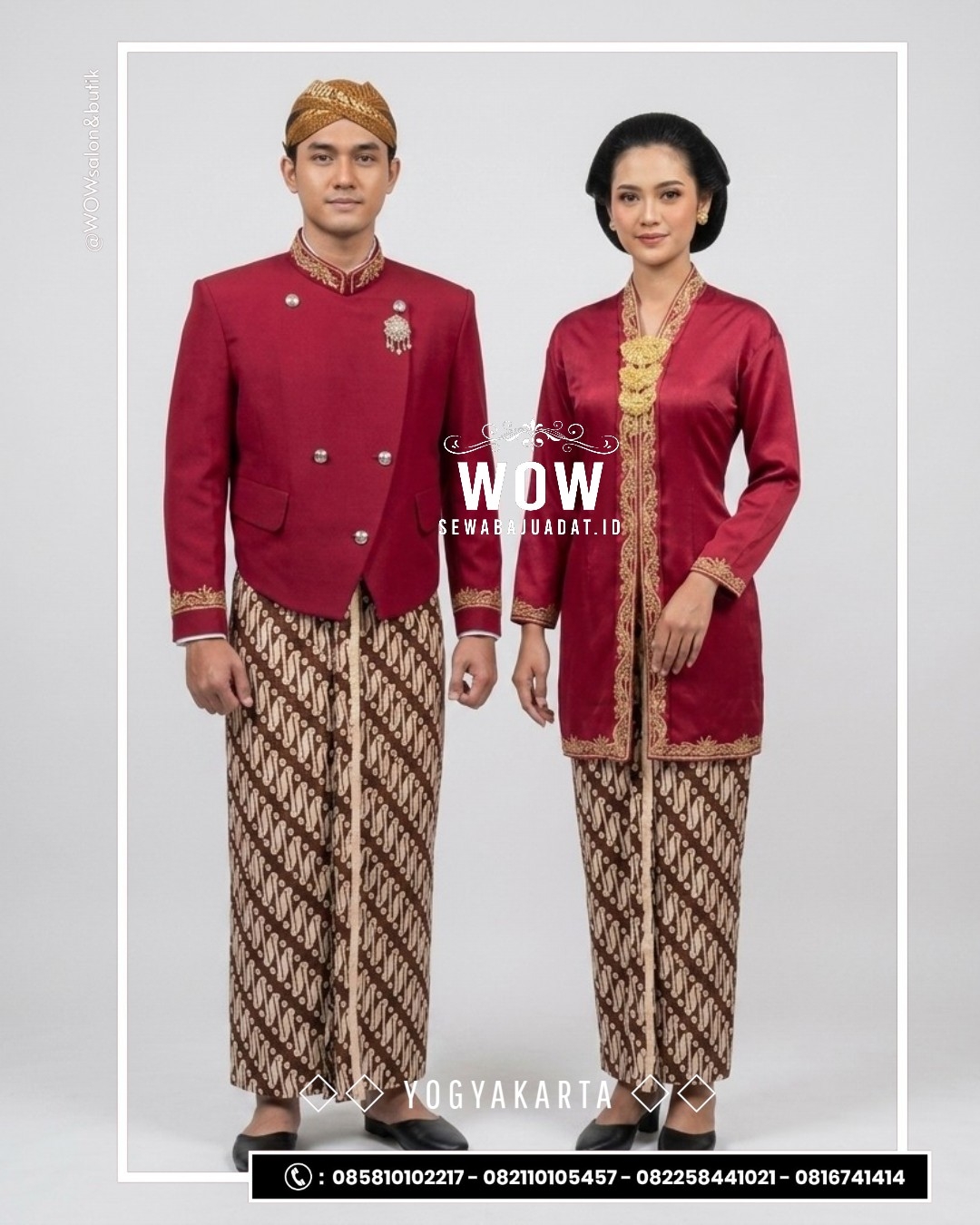 Koleksi Baju Adat Pasangan/Couple/Prewedding