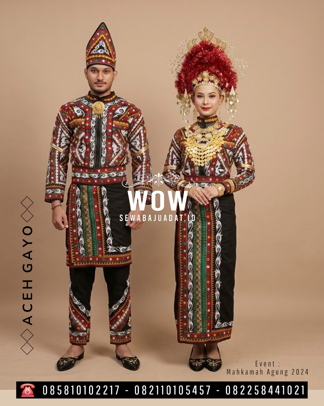 Koleksi Baju Adat Pasangan/Couple/Prewedding