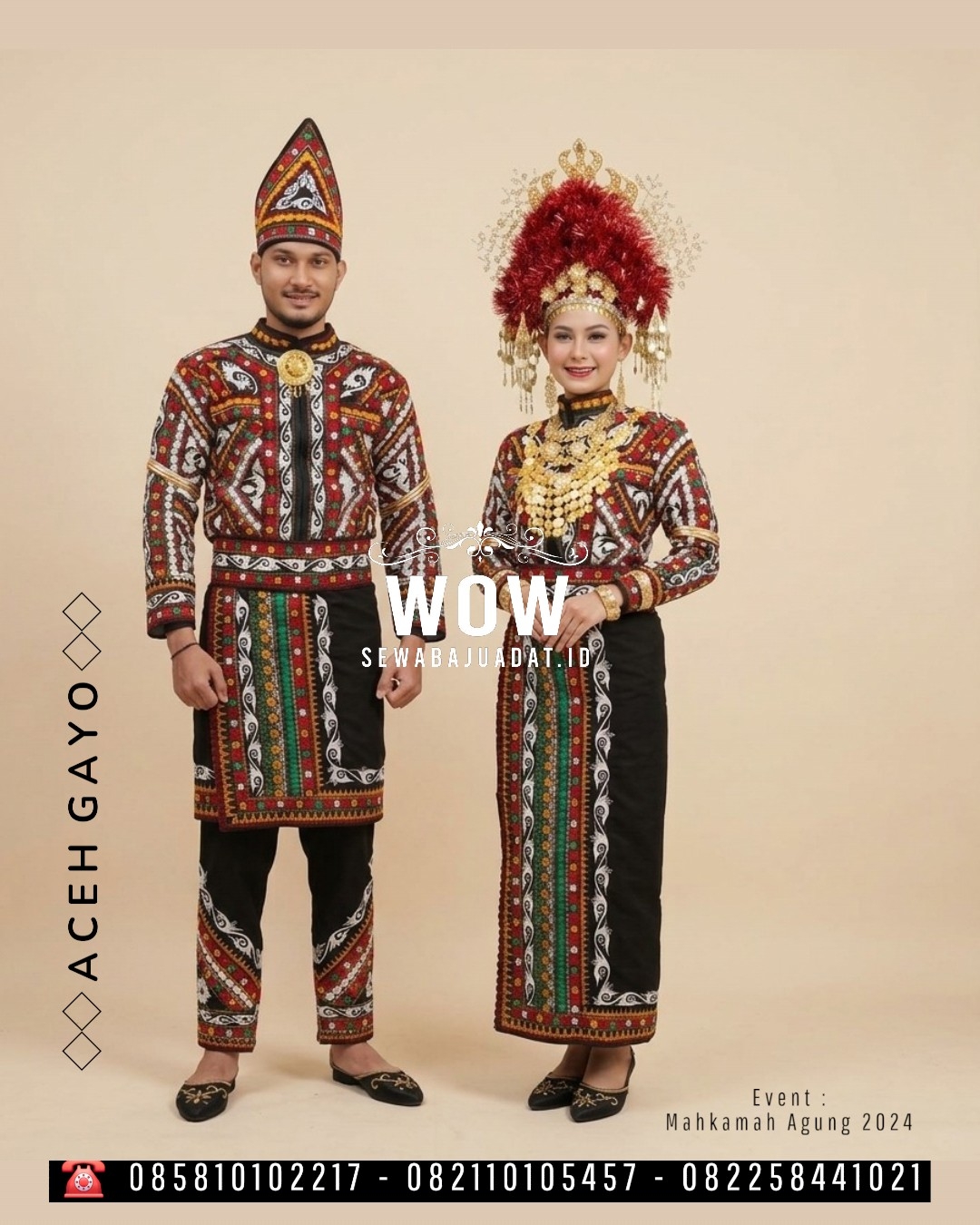 Koleksi Baju Adat Pasangan/Couple/Prewedding