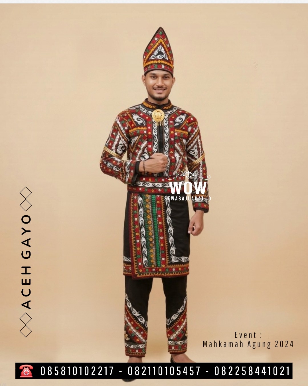 Koleksi Baju Adat Pria