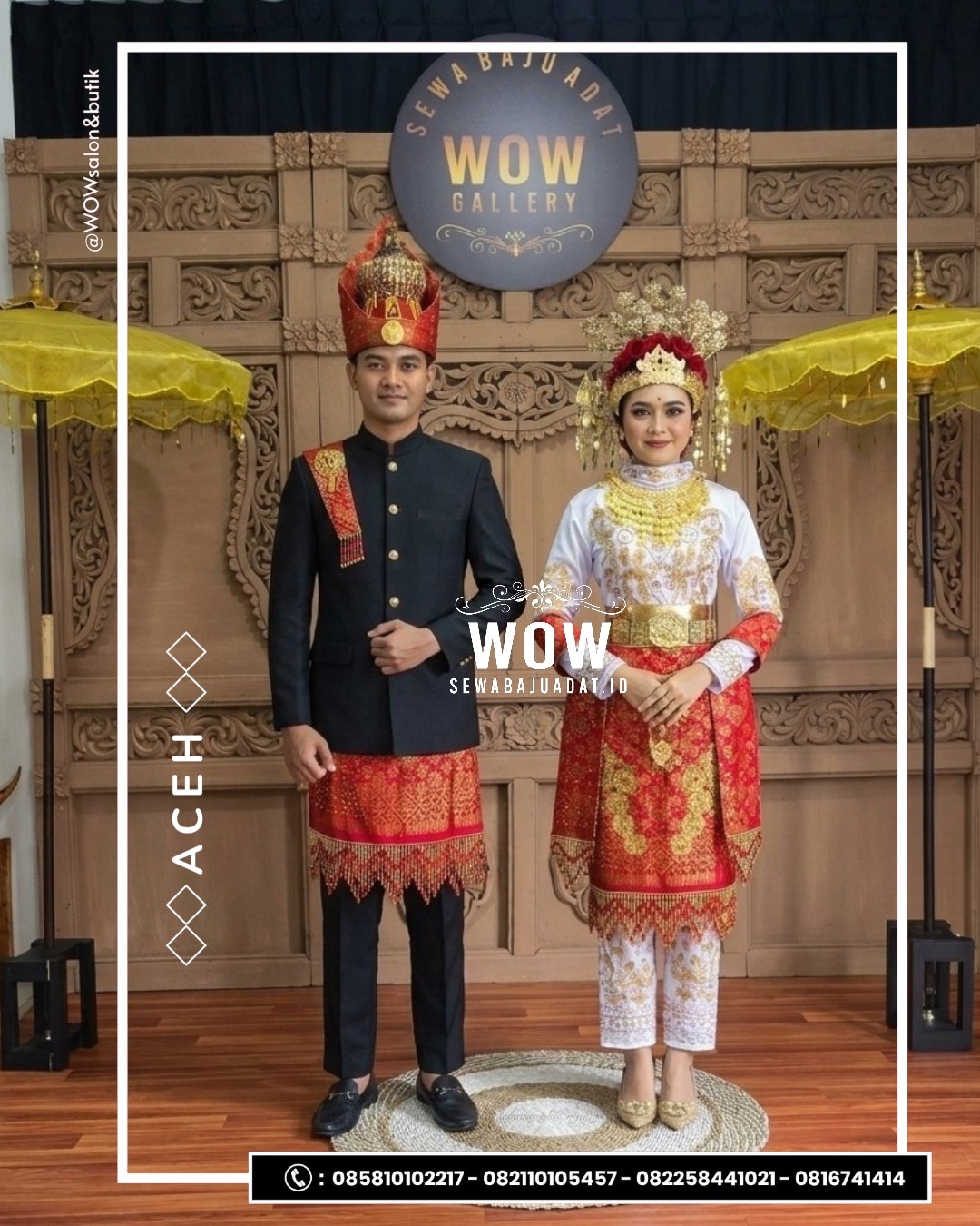 Koleksi Baju Adat Pasangan/Couple/Prewedding