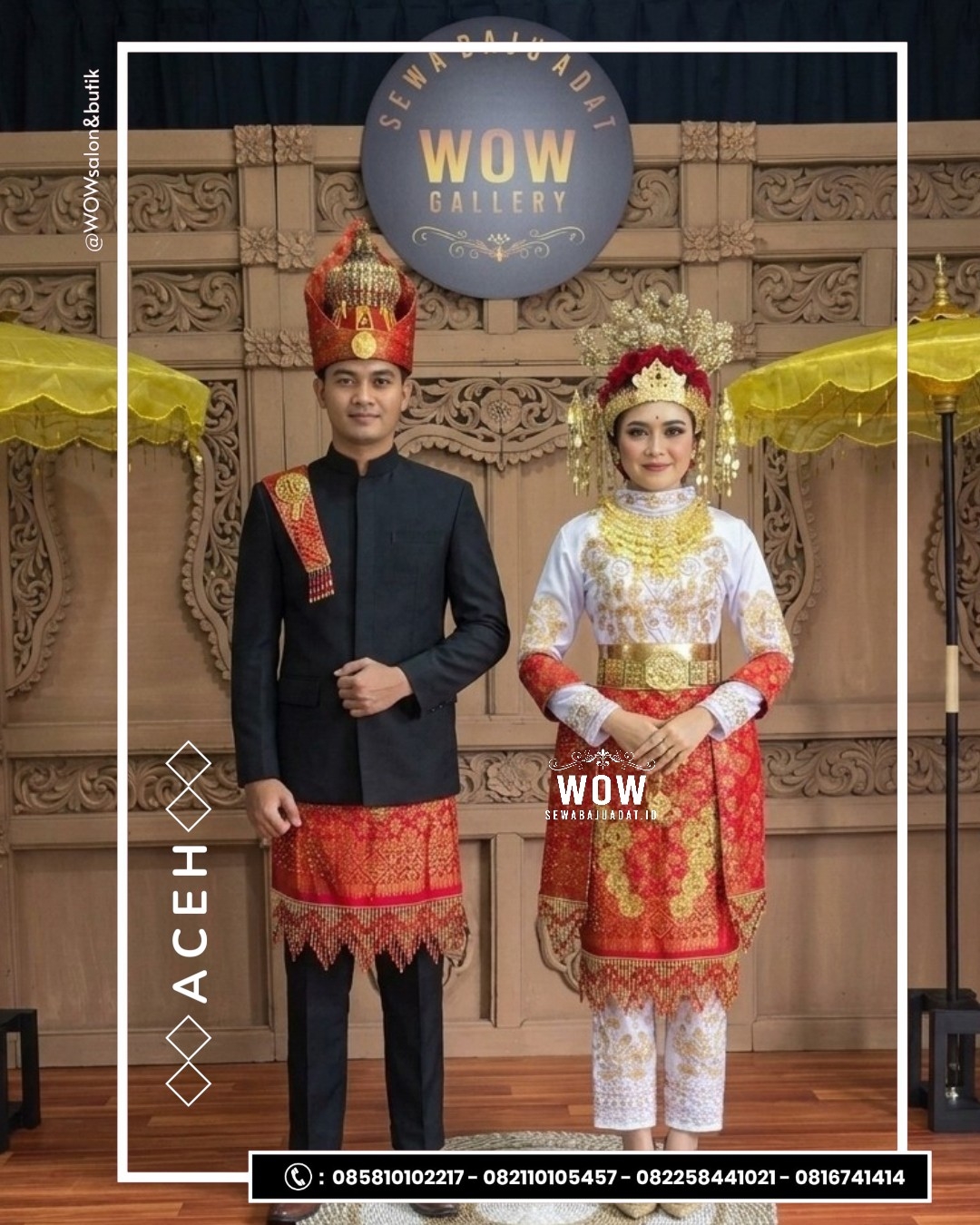 Koleksi Baju Adat Pasangan/Couple/Prewedding
