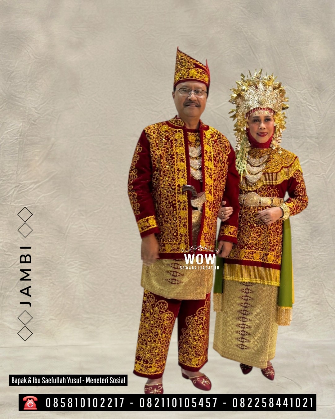 Koleksi Baju Adat Pasangan/Couple/Prewedding