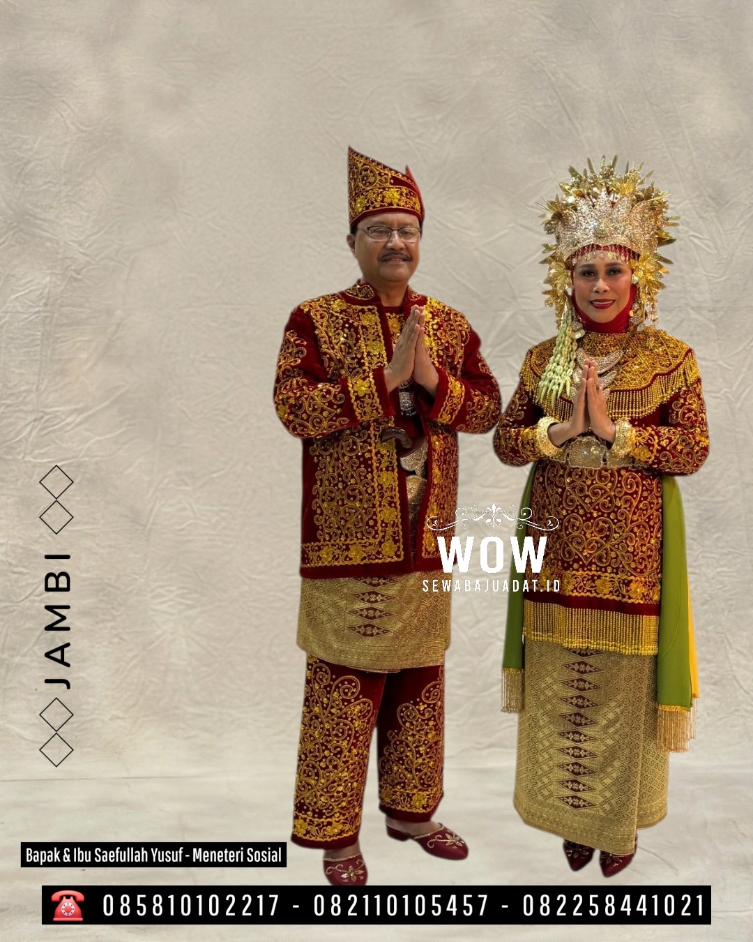 Koleksi Baju Adat Pasangan/Couple/Prewedding