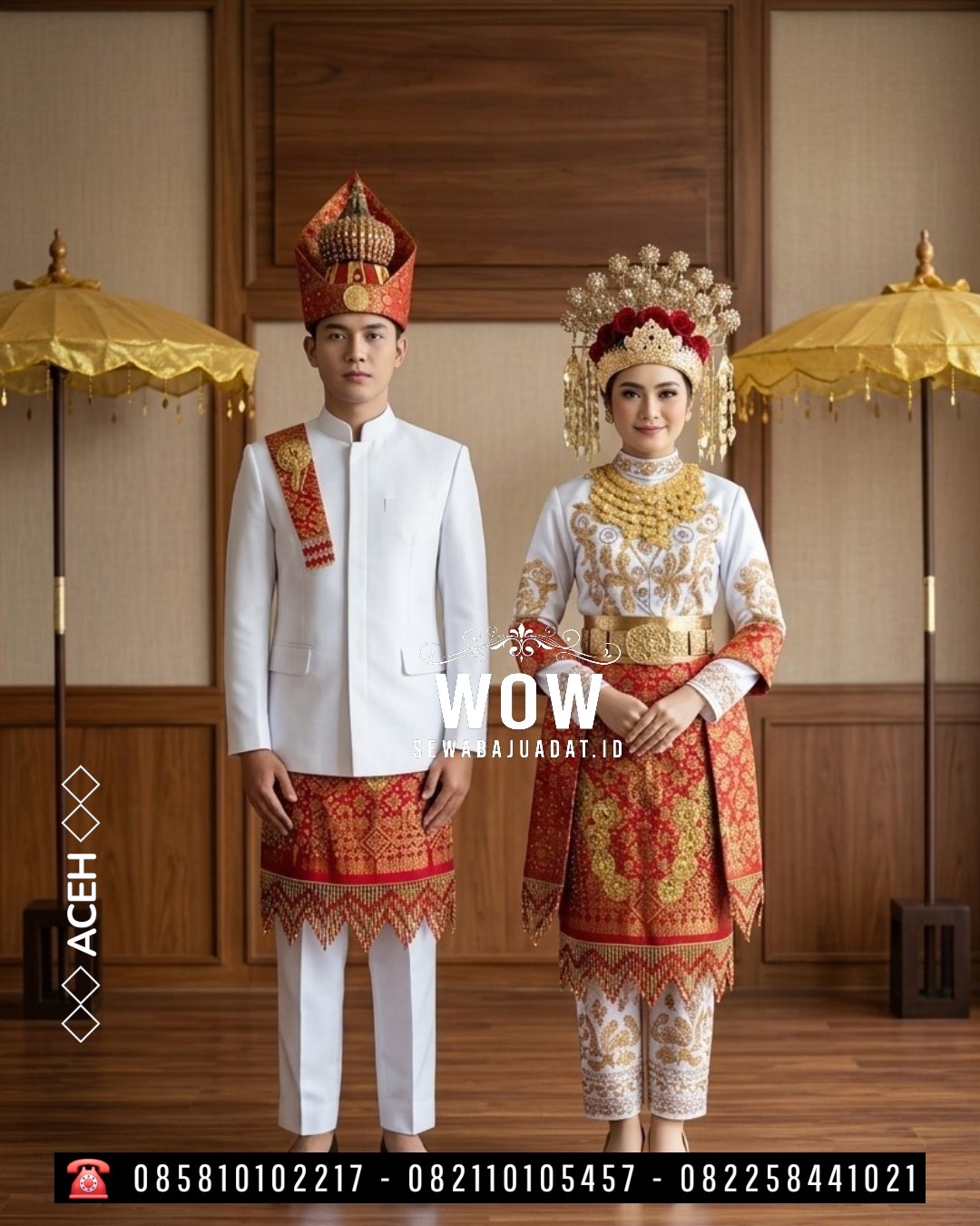 Koleksi Baju Adat Pasangan/Couple/Prewedding