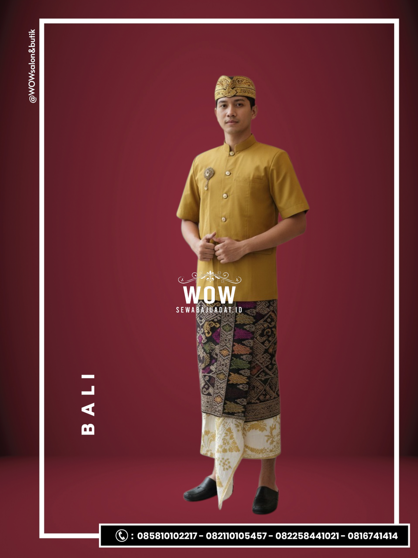 Koleksi Baju Adat Pria