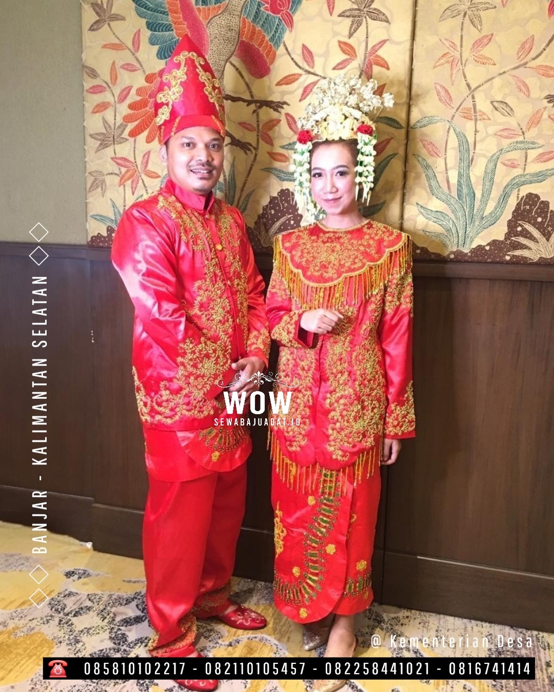 Koleksi Baju Adat Pasangan/Couple/Prewedding