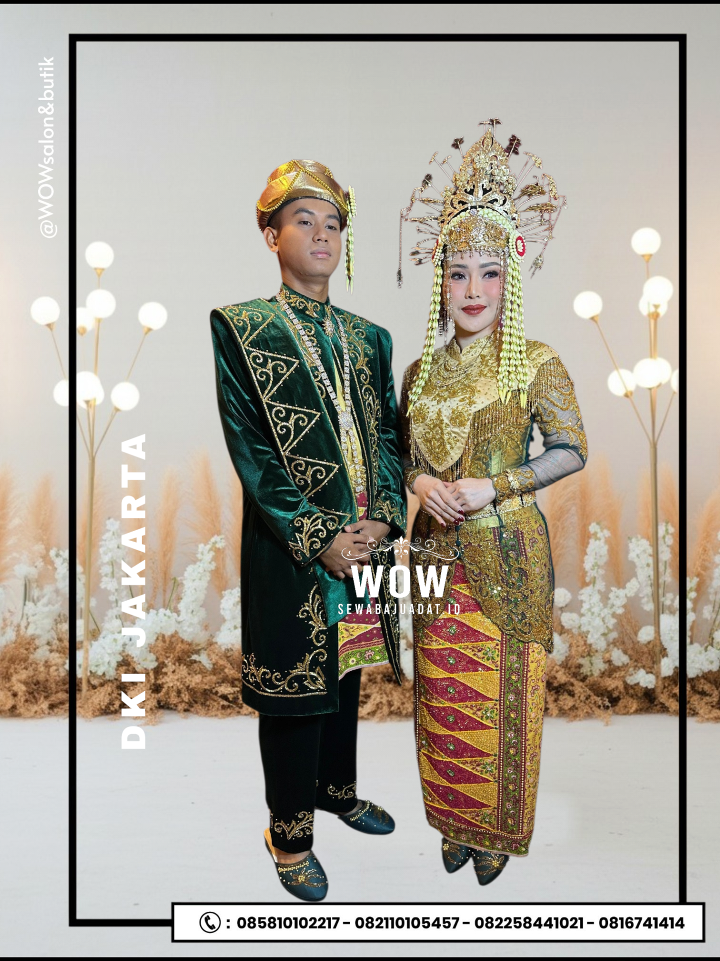 Koleksi Baju Adat Pasangan/Couple/Prewedding