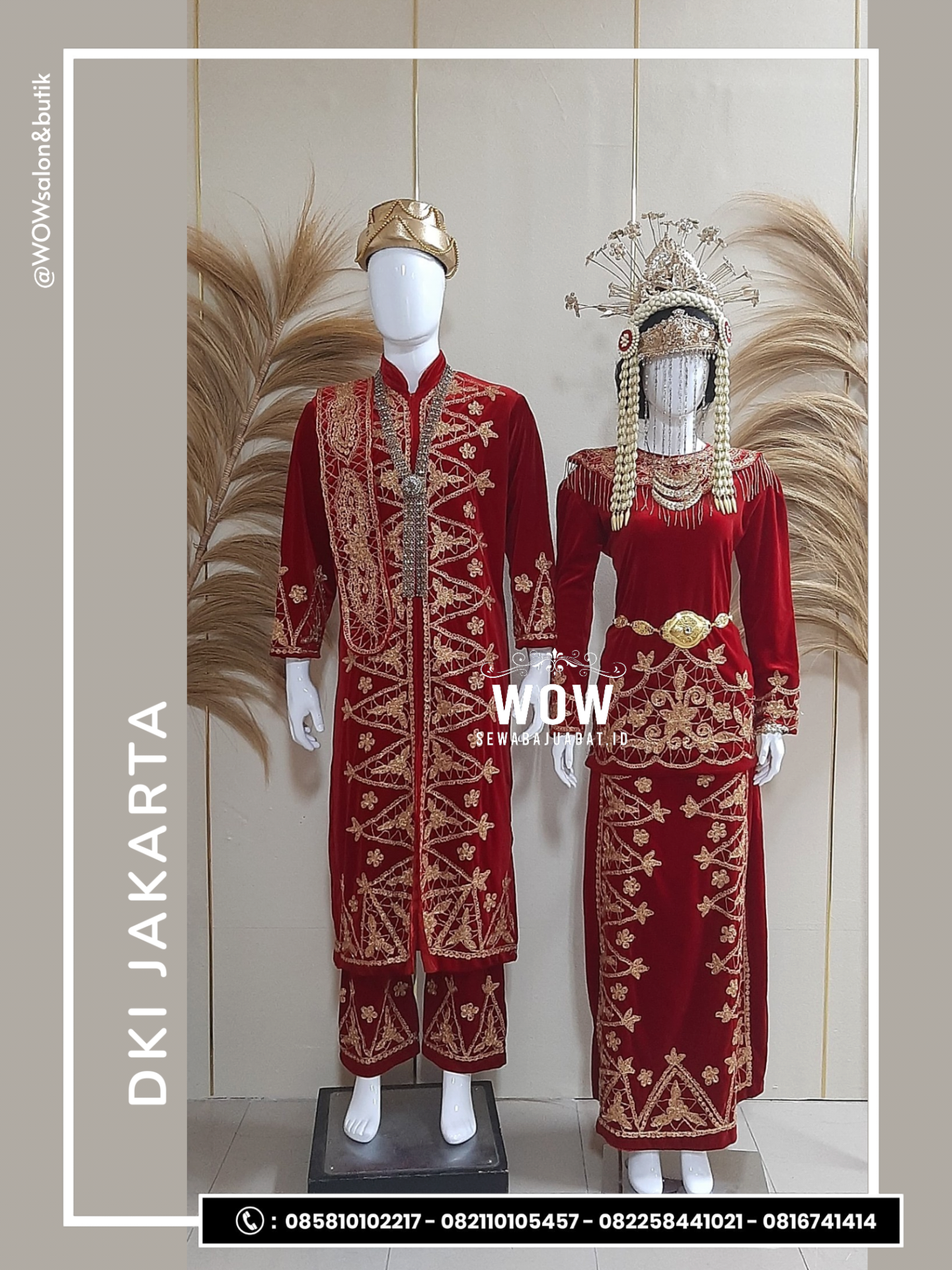 Koleksi Baju Adat Pasangan/Couple/Prewedding