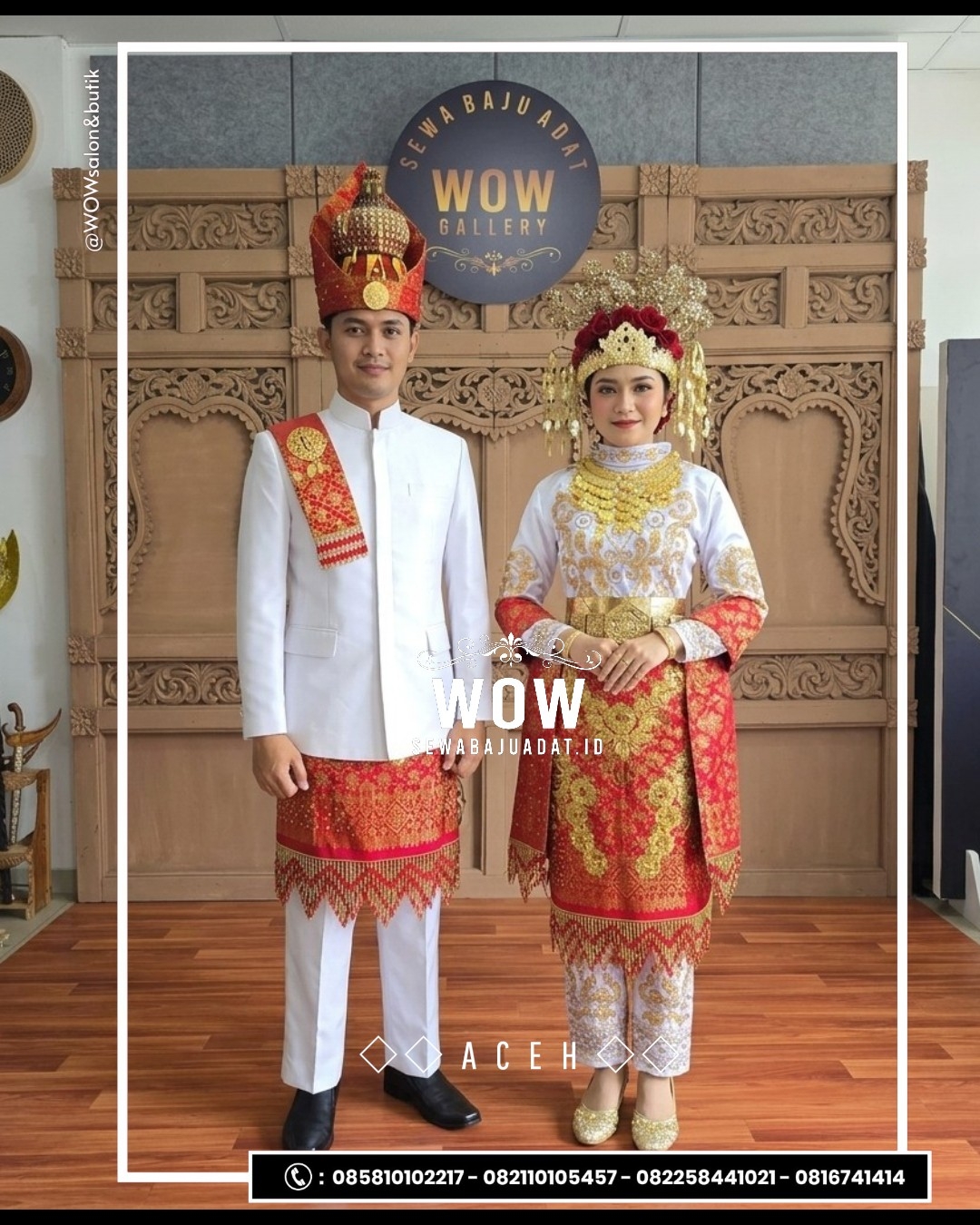 Koleksi Baju Adat Pasangan/Couple/Prewedding