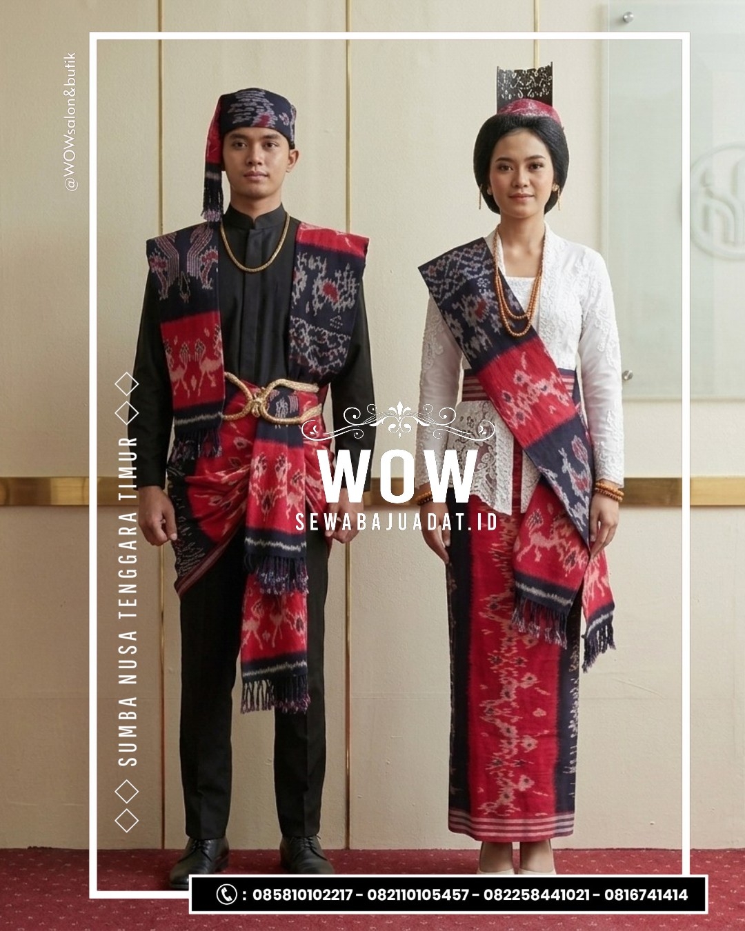 Koleksi Baju Adat Pasangan/Couple/Prewedding