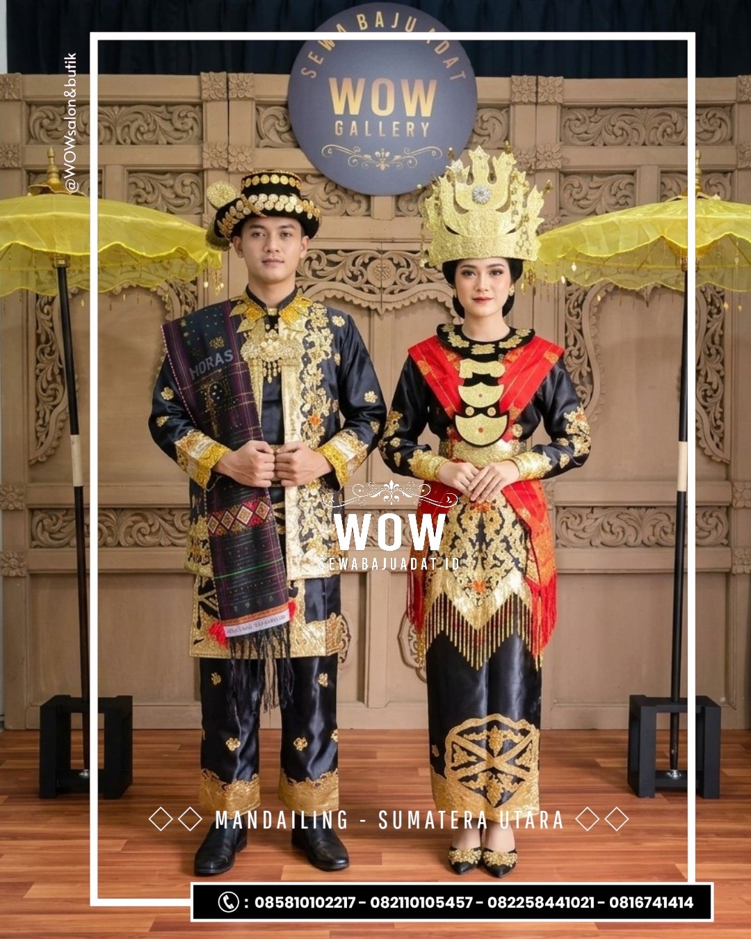 Koleksi Baju Adat Pasangan/Couple/Prewedding
