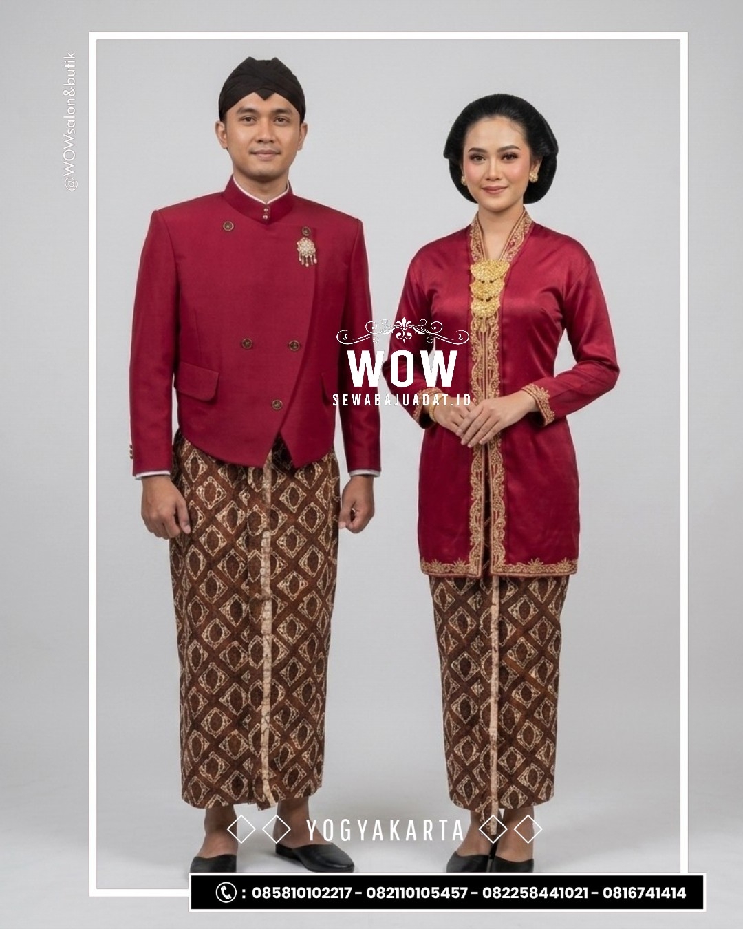 Koleksi Baju Adat Pasangan/Couple/Prewedding