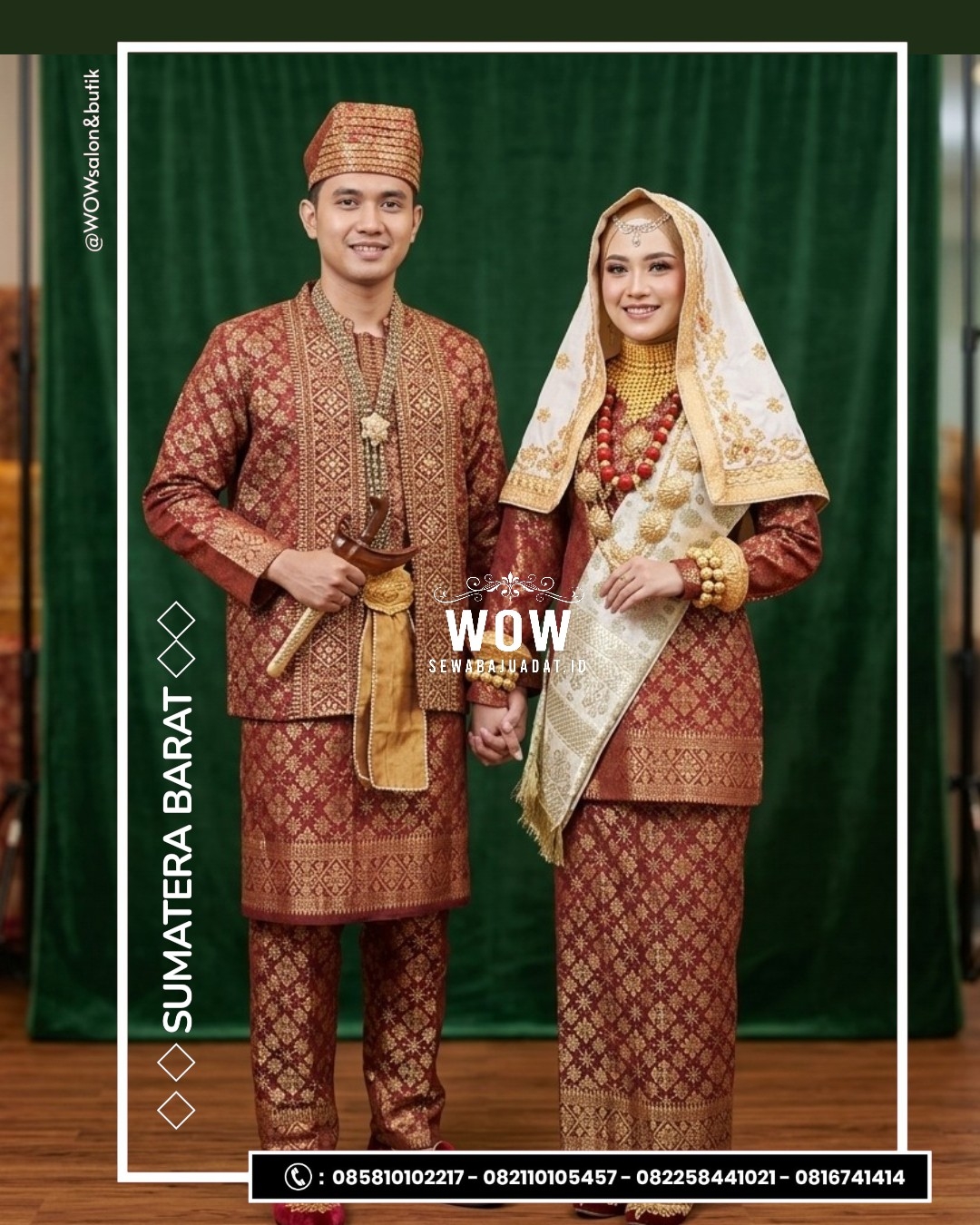 Koleksi Baju Adat Pasangan/Couple/Prewedding