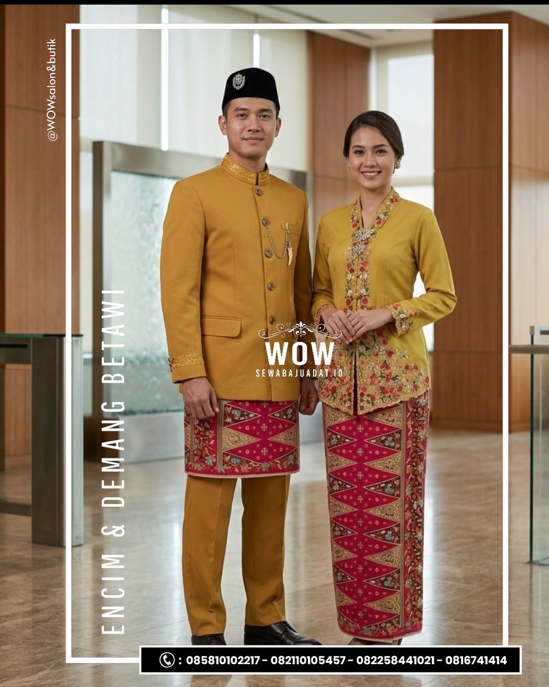 Koleksi Baju Adat Pasangan/Couple/Prewedding